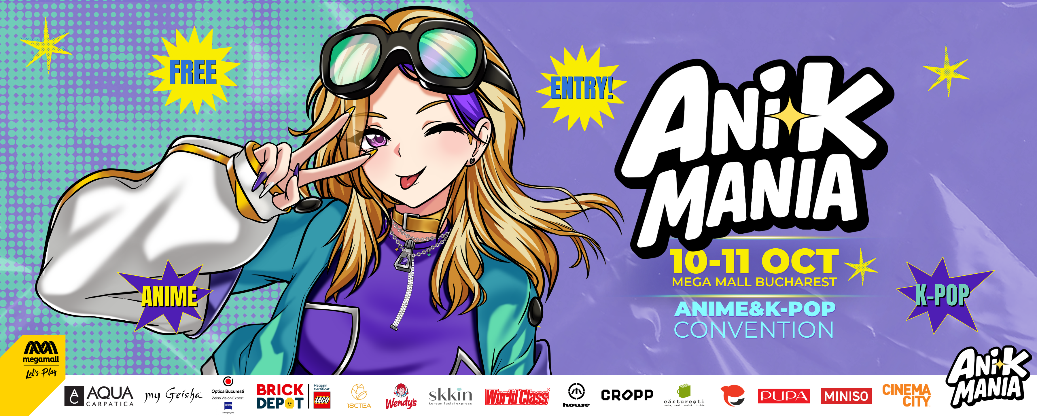 ANI-K MANIA 2026 revine la Mega Mall!